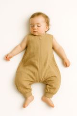 Saco de Dormir Muslín con Piernas My Sweet Baby - Camel 9-24 meses