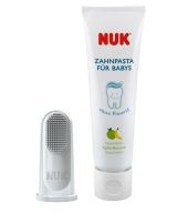 Set de Cepillo y Pasta Dental Nuk para Bebés 3-12M