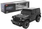 Coche RC Jeep Wrangler JL Rubicon Negro 1:24