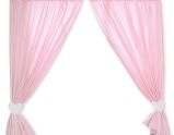 Cortinas para habitación de bebé - My Sweet Baby corazones rosa