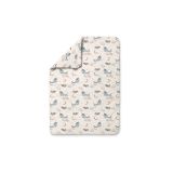Edredón de bambú para bebé Ballenas en color crema de Waldin