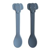 Cucharas de Silicona Trixie - 2-pack Mrs. Elephant