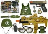 Set de aventura y exploración infantil Lean Toys, vista con accesorios