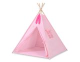 Tipi Infantil My Sweet Baby con Alfombra y Plumas Decorativas