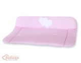 Cambiador Suave My Sweet Baby - Corazones Colgantes Rosa