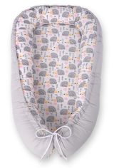 Cocoon Premium Doble Cara para Bebés My Sweet Baby - Hedgehogs Grey