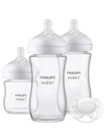 Biberones Philips Avent Natural con chupete incluido.