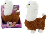 Juego Interactivo de Llama Alpaca Marrón 23 cm