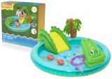Parque Inflable Cocodrilo 224 x 181 x 72 cm