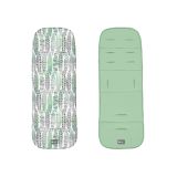 Funda para silla de paseo Leaves Menta Kikkaboo - Comodidad y Estilo