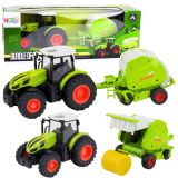 Tractor agrícola a control remoto con empacadora 1:24