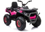 Cuatrimoto eléctrica pintada en rosa XMX607