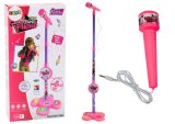 Micrófono con Soporte Ajustable para Niños, Rosa