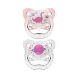 Chupete Dr brown's PreVent Glow mariposa 0-6 meses 2-Pack