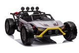 Coche eléctrico infantil JS3168 gris LEAN CARS con mando 2.4 GHz