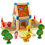 Bloques de Construcción Casa 268 Piezas Kruzzel para Niños