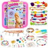 Set para hacer joyas en maletín con abalorios 1000 piezas
