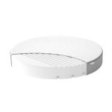 Colchón premium BASIC ovalado pequeño de Waldin, ideal para confort del bebé.