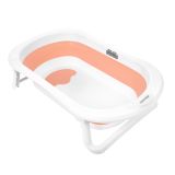 Bañera plegable Fiji Rosa Kikkaboo - Comodidad y seguridad para tu bebé