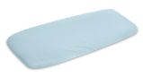 Sábana para Cuna Bamboo Azul Sensillo 90x40 - Suave y Antialérgica