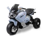 Moto eléctrica infantil Nitro azul Toyz con estable diseño de tres ruedas