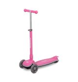 Scooter Carbon Rosa Toyz - Patinete Infantil con Luces
