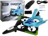 Avión de Caza R/C Azul