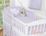 Juego de Cuna 3 piezas My Sweet Baby - Corazones Colgantes