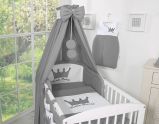 Dosel de Cuna My Sweet Baby - Canopy Prince/Princess Anthracite