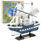 Modelo de barco pesquero Flying Lady 24x23cm