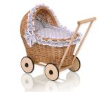 Cochecito de Muñeca My Sweet Baby Chiara con Ropa de Cama Natural