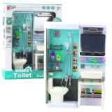 Baño de Juguete con Luces y Sonidos, Incluye Accesorios