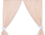 Cortinas para habitación de bebé My Sweet Baby - Corazones colgantes