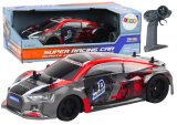 Coche RC Control Remoto 1:18 Ruedas de Goma Rojo
