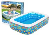 Piscina Inflable Flores 229 x 152 x 56 cm