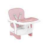 Asiento Elevador Chewy Rosa Kikkaboo para Bebés