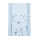 Cambiador duro Kikkaboo PVC 80x50cm Bear with me Azul
