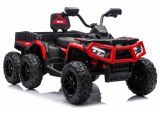 Quad ATV Eléctrico Infantil 4x4 24V Rojo Remolque