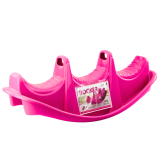Balancín Unicornio Triple Rosa con Asas 2080