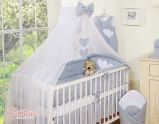Mosquitera Grande para Cuna My Sweet Baby con Corazones