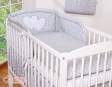 Juego de Sábanas para Bebé My Sweet Baby - 3 piezas en gris