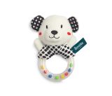 Sonajero BLACK&WHITE RATTLE BEAR Sensillo para bebés