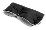 Manopla para silla de paseo Sensillo Minky - Negra