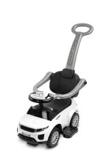 Coche de Juguete Sport Toyz Blanco con volante y luces