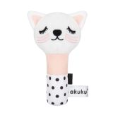 Sonajero Kitten Akuku - Juguete de Peluche para Bebés