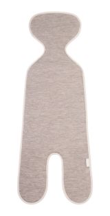 Almohadilla antisudor Sensillo en color cappuccino, ideal para sillas de coche.