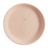 Plato de Silicona Mrs. Rabbit de Trixie - Ideal para Bebés