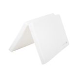 Mini colchón plegable Kikkaboo 45x80 para bebé en blanco