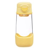 Botella deportiva B.box de Tritan en color amarillo con diseño ergonómico