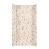 Cambiador duro Kikkaboo PVC 50x80cm Secret Garden Beige